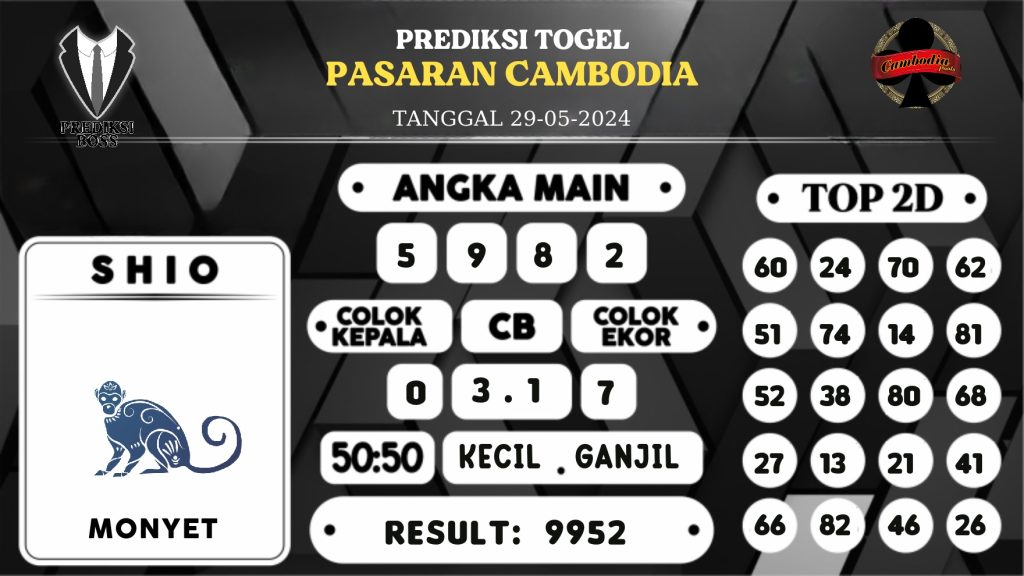 https://prediksibossquarto.com/prediksi-boss-togel-cambodia-rabu-29-mei-2024/