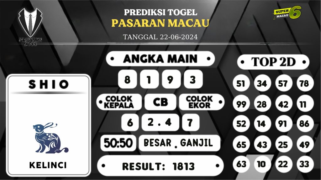 https://prediksibossquarto.com/prediksi-boss-togel-macau-sabtu-22-juni-2024/