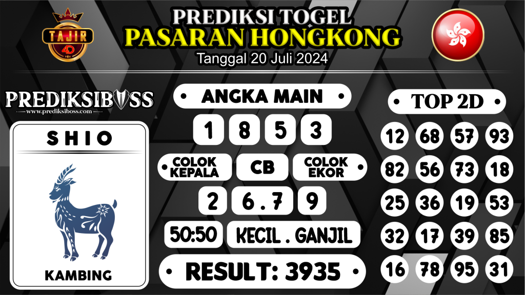 https://prediksibossquarto.com/prediksi-boss-togel-hongkong-sabtu-20-juli-2024/
