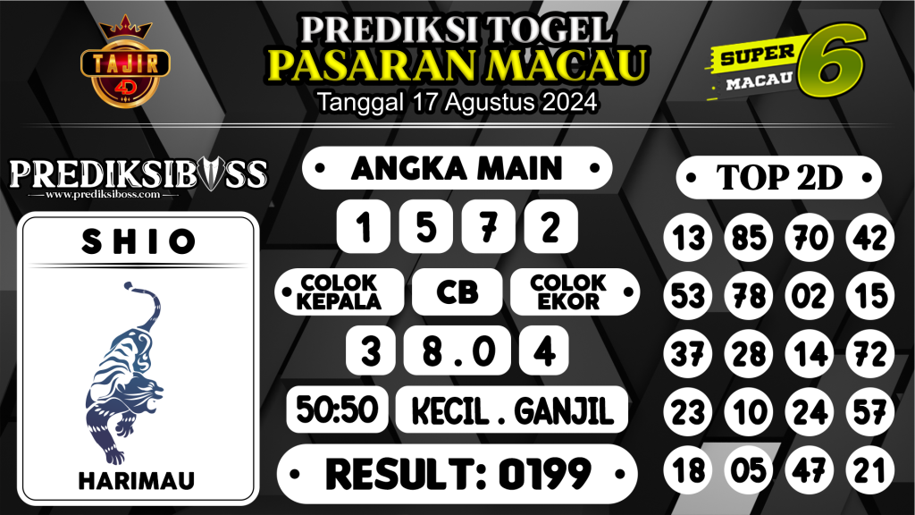 https://prediksibossquarto.com/prediksi-boss-togel-macau-sabtu-17-agustus-2024/