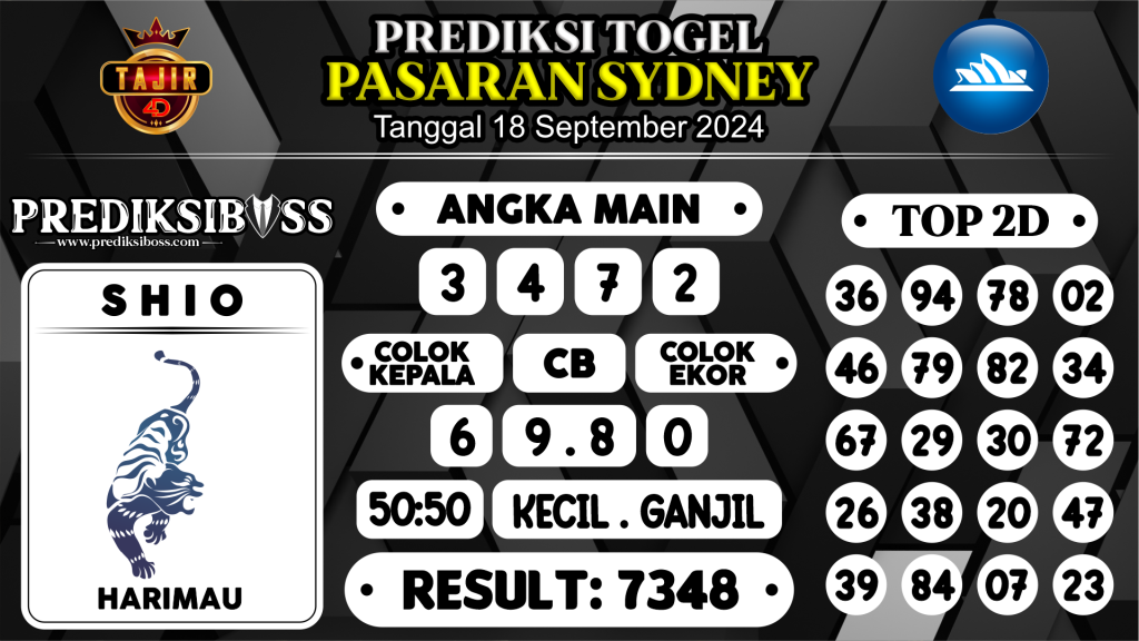 https://prediksibossquarto.com/prediksi-boss-togel-sidney-rabu-18-september-2024/