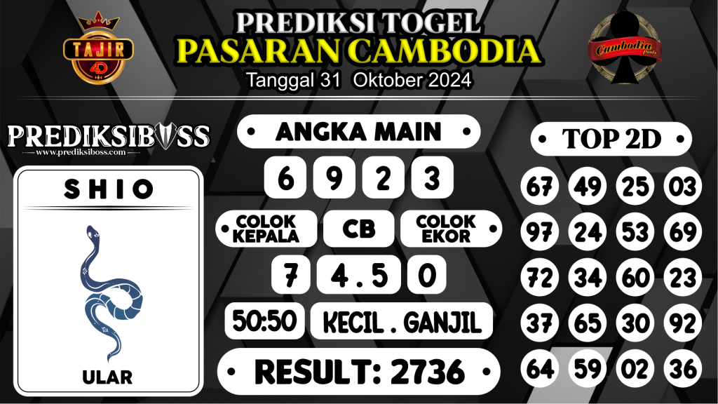 https://prediksibossquarto.com/prediksi-boss-togel-cambodia-kamis-31-oktober-2024/