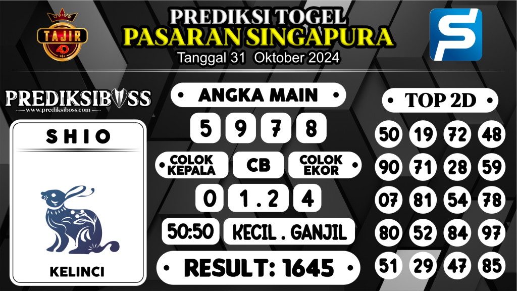 https://prediksibossquarto.com/prediksi-boss-togel-sgp-kamis-31-oktober-2024/