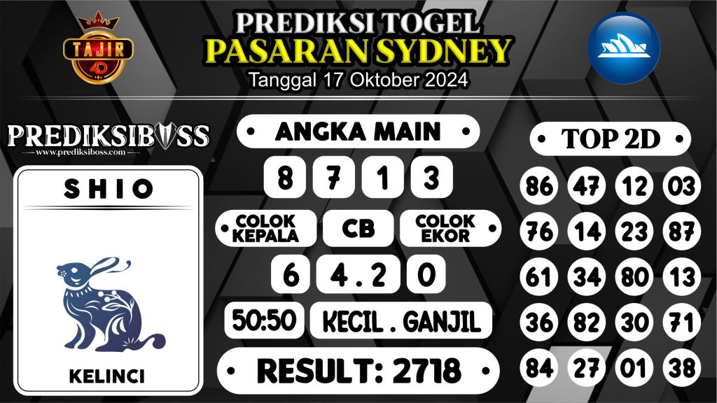 https://prediksibossquarto.com/prediksi-boss-togel-sidney-kamis-17-oktober-2024/