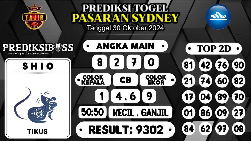 https://prediksibossquarto.com/prediksi-boss-togel-sidney-rabu-30-oktober-2024/