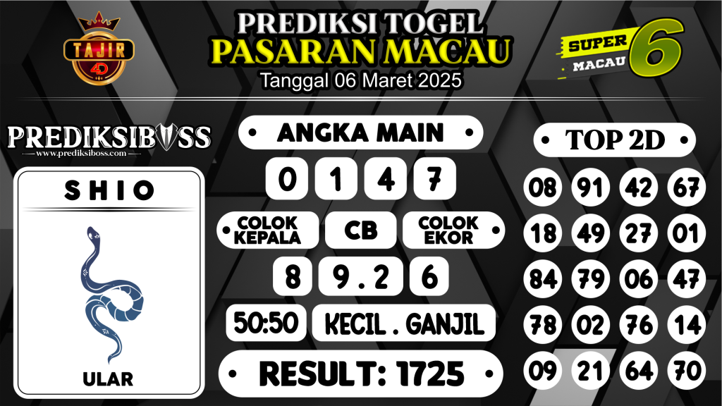 https://prediksibossquarto.com/prediksi-boss-togel-macau-kamis-6-maret-2025/