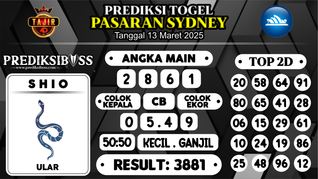 https://prediksibossquarto.com/prediksi-boss-togel-sidney-kamis-13-maret-2025/