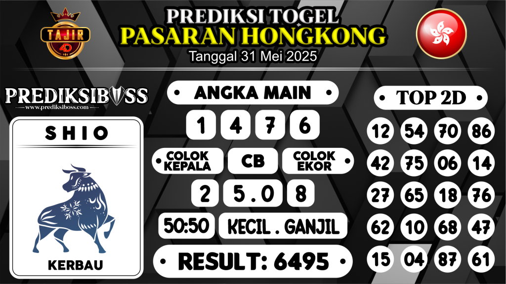 https://prediksibossquarto.com/prediksi-boss-togel-hk-sabtu-31-mei-2025/