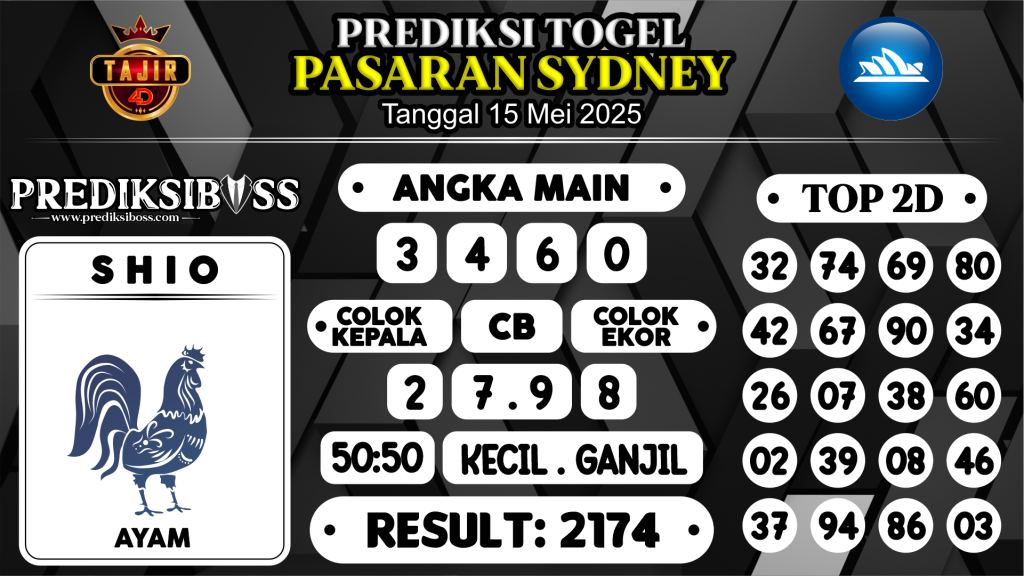 https://prediksibossquarto.com/prediksi-boss-togel-sidney-kamis-15-mei-2025/