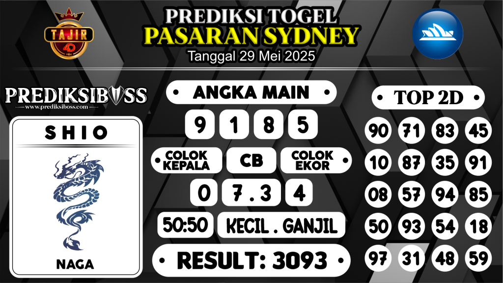 https://prediksibossquarto.com/prediksi-boss-togel-sidney-kamis-29-mei-2025/