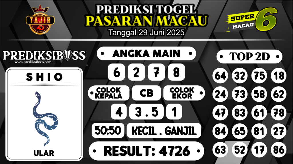 https://prediksibossquarto.com/prediksi-boss-togel-macau-minggu-29-juni-2025/
