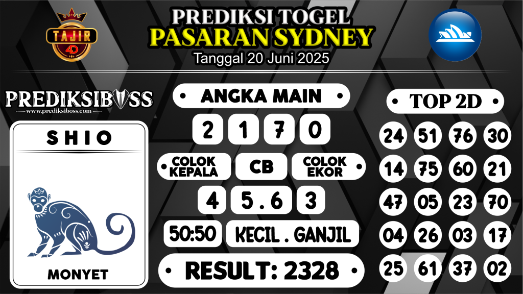 https://prediksibossquarto.com/prediksi-boss-togel-sidney-jumat-20-juni-2025/