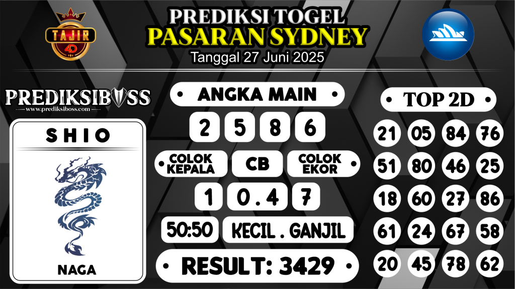 https://prediksibossquarto.com/prediksi-boss-togel-sidney-jumat-27-juni-2025/