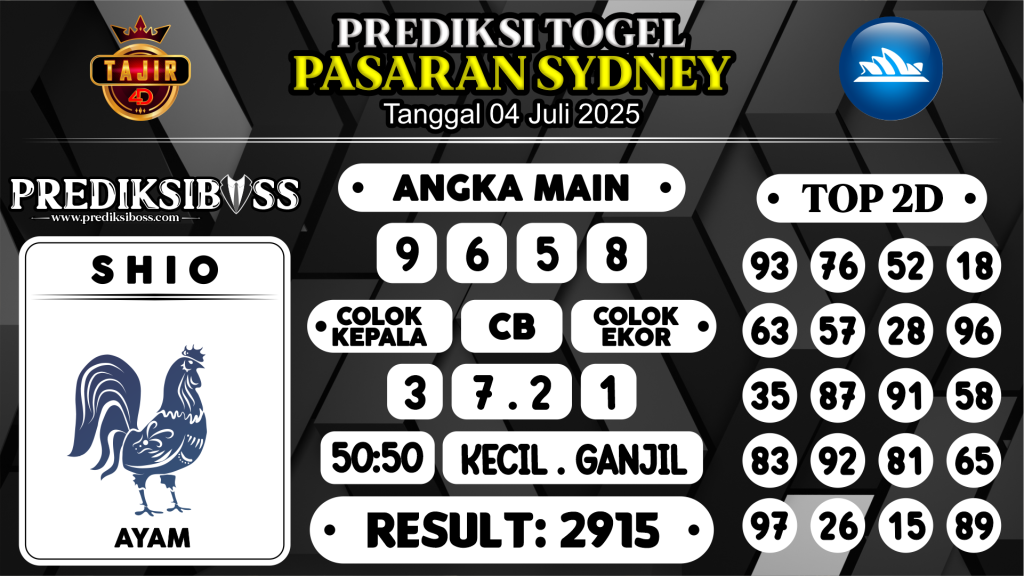 https://prediksibossquarto.com/prediksi-boss-togel-sidney-jumat-04-juli-2025/
