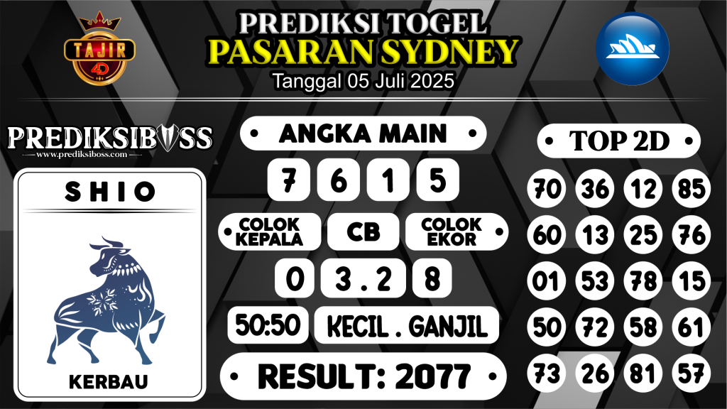 https://prediksibossquarto.com/prediksi-boss-togel-sidney-sabtu-05-juli-2025/