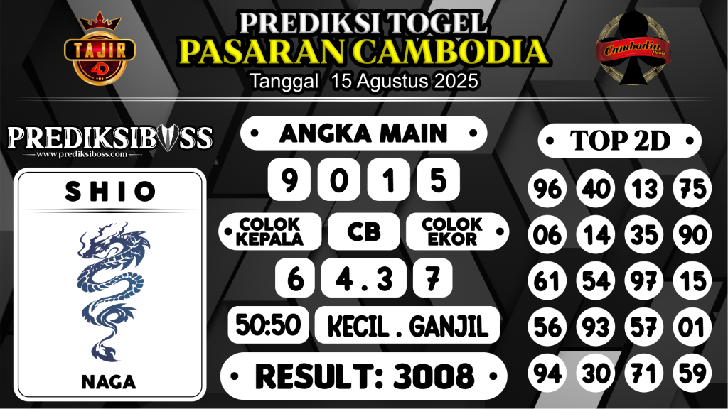 https://prediksibossquarto.com/prediksi-boss-togel-cambodia-jumat-15-agustus-2025/